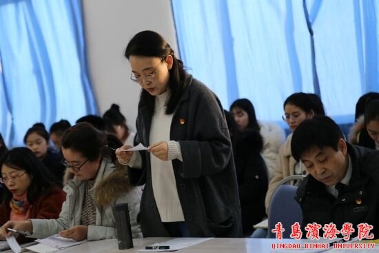 党支部宣传委员杨红云